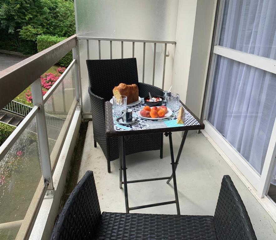 Studio En Residence, Proche De La Mer Avec Parking Gratuit Et 5G Home Villers-sur-Mer Exteriör bild
